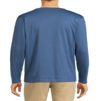 Tricou de buzunar Normandia original Deluxe pentru bărbați cu mâneci lungi