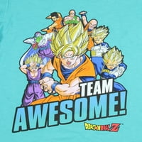 Dragon Ball Z Băieți Echipa Minunat Goku Gohan Vegeta Caracter Tricou