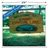 Vineri 13-Bine ati venit la Camp Crystal Lake Poster de perete cu cadru Magnetic, 22.375 34