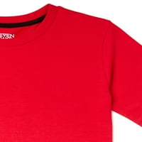Seven Oaks Boys Tie-Dye, dungi și tricouri solide, pachet de 3, mărimi 4-16
