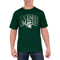 Michigan State Spartans bărbați bumbac poli amestec T-Shirt