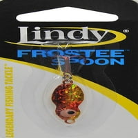 Lindy Frostee lingura de pescuit nada gheață de aur Shiner în oz