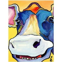 Arta mărcii comerciale Dairy Queen artă pe pânză de Pat Saunders-White