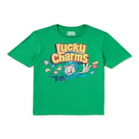 Tricou Cu Mânecă Scurtă Lucky Charms Boys, Mărimi 4-18