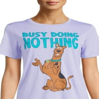 Tricou Scooby Doo pentru femei cu mâneci scurte