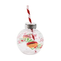 Timp De Vacanță Ornament Sipper Sortiment - Elf & Snowman