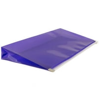 Plicuri cu fermoar din Plastic, 5x10, Violet, pachet de 12