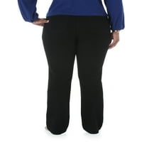 Femei Plus-Size Simply Comfort talie se potrivesc blugi Picior drept, Disponibil în medii, Petite, și lungimi lungi
