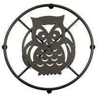 Trading Corp Owl Trivet Bronze