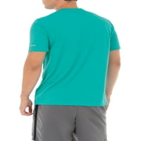 Athletic Works bărbați și bărbați Mari Core Quick Dry tricou cu mânecă scurtă, până la dimensiunea 3XL