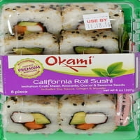 Okami California Rulou Sushi 8 buc, 8 oz