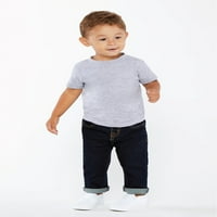 Marky G Îmbrăcăminte tricouri cu mânecă scurtă pentru bebeluși și copii mici tricou din bumbac tricou cu gât, Royal Royal