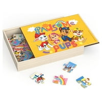 Patrol, 5-Puzzle puzzle din lemn, pentru copii vârstele și în sus