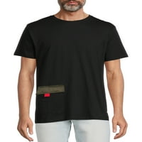 Tricou cu buzunar lateral din bumbac pentru bărbați American Stitch, Dimensiuni S-2XL