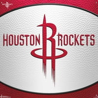 Houston Rockets-Poster de perete cu logo cu știfturi, 22.375 34