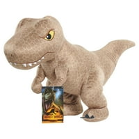 Jurassic World mare Tyrannosaurus Re pluș umplute animale, jucării pentru copii pentru vârstele de până