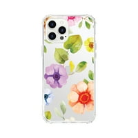 Essentials iPhone Pro Telefon caz, Anemone flori curcubeu