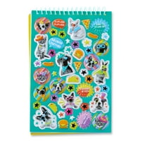 Pen + Gear Puffy Sticker Book, Ediție Super Star, Autocolante Pufoase Multicolore