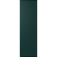 Ekena Millwork 12 W 71 h true Fit PVC Diagonal Slat stil Modern obloane cu montare fixă, Verde termic