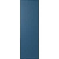 Ekena Millwork 15 W 41 h true Fit PVC diagonală șipcă stil Modern fix Mount obloane, Sojourn Albastru