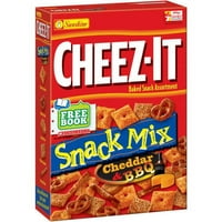 Cheez-It Cheddar & BBQ sortiment Snack Mix, 10. Oz