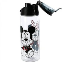 Mickey Mouse Disney Mickey & Minnie Privind Flip-Top Waterbottle