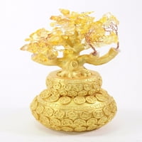 7 Feng Shui-Ul Galben De Bani De Cristal De Monede De Aur. Noroc Pentru Avere. - D