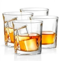 Old Fashioned Whisky Sticlă Lichior Sticlă Scotch Sticlă Bourbon Sticlă 10. oz Set de 4
