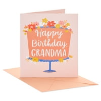Felicitare americană de ziua de naștere pentru bunica