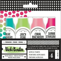 Vicki Boutin Mixed Media Color Pop vopsea acrilică 1,7 oz 4 buc-Set 3