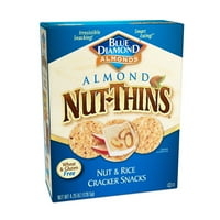 Nut Thins, Gluten Cracker Crisps, Migdale Originale, 4. Oz