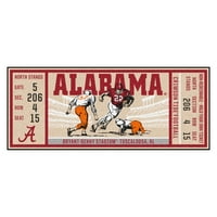 Universitatea din Alabama bilet Runner 30 x72