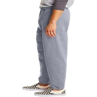 Hanes bărbați și bărbați Mari EcoSmart Fleece Sweatpants, Dimensiuni S-3XL