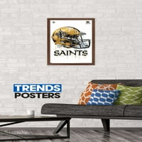 New Orleans Saints - Poster De Perete Cu Cască De Picurare, 14.725 22.375